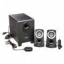 LOGITECH Altavoces 2.1 Negro Z313