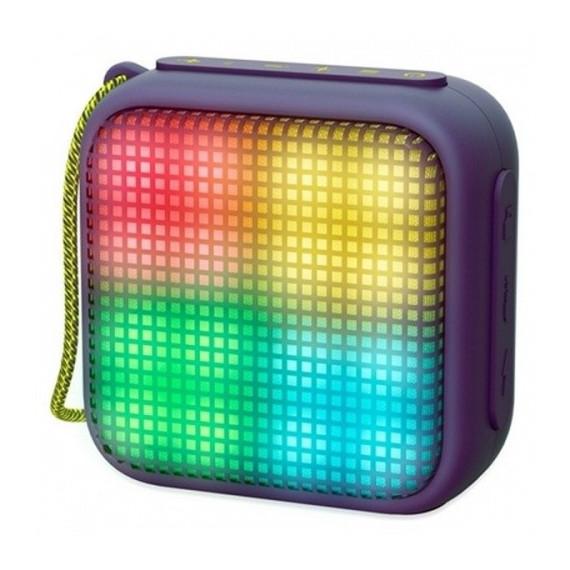 ENERGY SISTEM Altavoz Beat Box 2+ Lightcube Amatist Tws/bluetooth 4.2/5W/MICROSD MP3/FM Radio