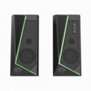 TRUST Altavoces Gxt 609 Zoxa 2.0 Rgb 6W Max 6 Modos Iluminacion Autoalimentado USB Led Color Negro