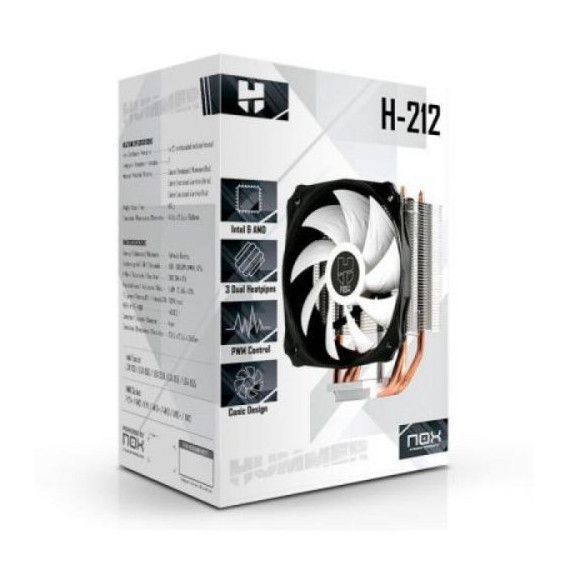 NOX Ventilador Cpu Hummer H-212 Multisocket