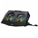 CONCEPTRONIC Base Refrigeradora THYIA02B Ergo Rgb