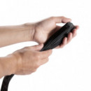 AISENS Organizador de Cable Poliester 20MM 1M Negro