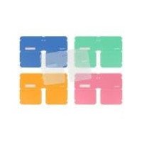 Grafoplas Portamascarilla Colores Surtidos para Proteccion de Mascarilla Quirurgica / Sanitaria (pack 5) - Guanxe Atlantic Marke