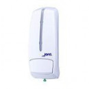 Jofel Dosificador de Jabon / Hidroalcohol Smart Rellenable 1L Abs Blanco