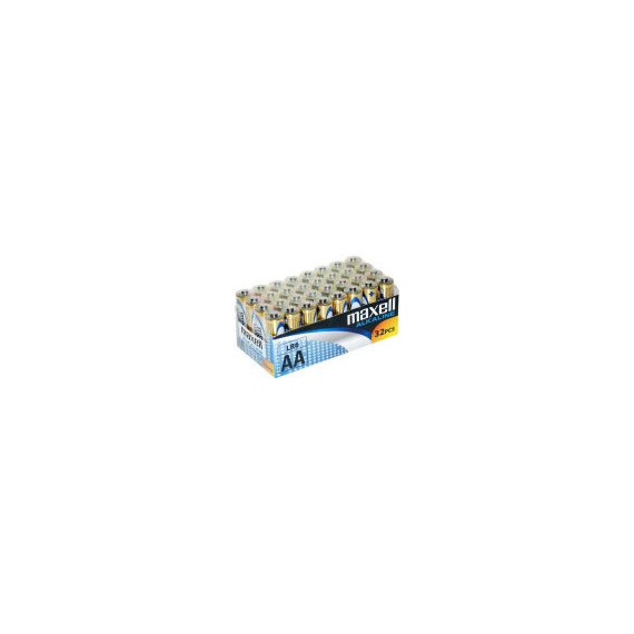 MAXELL MAX73131 Pack 32 Pilas Alcalinas LR6 Aa 1.5V