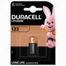 DURACELL Pila Litio Foto Ultra DRB123A CR123A 3V BLISTER*1