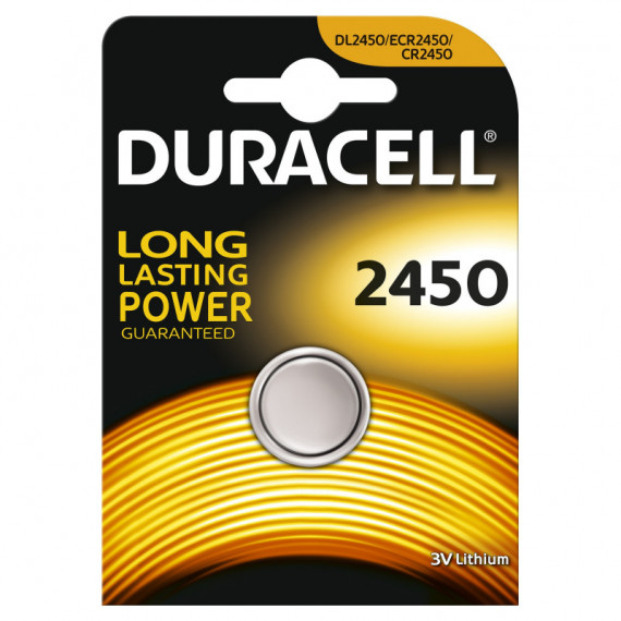 DURACELL DUR03042 Pila Boton Litio CR2450 3V BLISTER*1