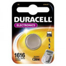 DURACELL Pila Boton Litio CR1616 3V BLISTER*1