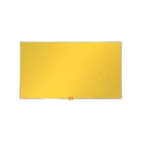 NOBO Tablero de Fieltro de 32 de Formato Panoramica Amarillo