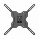 AISENS Soporte de Montaje en Pared WT55TSE-057 de 32/55 30KG Giratorio/ Inclinable