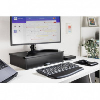 KENSINGTON Soporte Mesa Monitor Uvsand Negro  con Compartimento de Desinfección Uvc - Guanxe Atlantic Marketplace