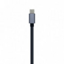 AISENS Conversor Usb-c a  Ethernet Gigabit 10/100/1000 Mbps + Hub 3XUSB 3.0 15CM