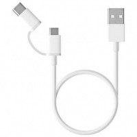 XIAOMI Cable USB 2.0 Conectores Usb-c a Usb-a / Micro USB 30CM - Guanxe Atlantic Marketplace