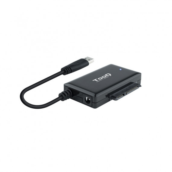 TOOQ Adaptador Usb-a a Sata para Discos 2.5 y 3.5 con Alimentacion