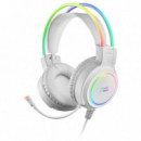 MARS GAMING Auriculares Mhrgbw Blanco Rgb