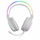 MARS GAMING Auriculares Mhrgbw Blanco Rgb