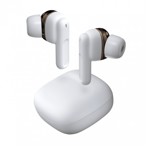 MARS GAMING Auriculares BLUETOOTH Mhibw Blancos con Estuche de Carga/ Autonomía 4H