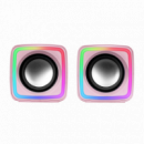 MARS GAMING Altavoces 2.0 Rgb Rosa
