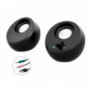 CONCEPTRONIC Altavoces 2.0 BJORN01B Negro 10W Jack 3.5 y BLUETOOTH Alimentacion USB