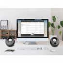 CONCEPTRONIC Altavoces 2.0 BJORN01B Negro 10W Jack 3.5 y BLUETOOTH Alimentacion USB