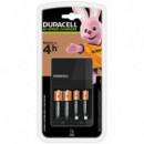 DURACELL DUR11857 Cargador 4HRS.+2 Aa 1300MHA +2 Aaa 750MAH