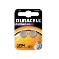 DURACELL Pila Boton Alcalina LR54 LR1130 AG10 1,5V BLISTER*2