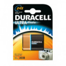DURACELL Ultra Pila Litio Foto DL245A 2CR5 6V BLISTER*1
