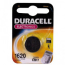 DURACELL DUR03036 Pila Boton Litio CR1620 3V BLISTER*1