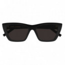 Sl 276 Mica 032 T55 ACETATE145 Black  SAINT LAURENT