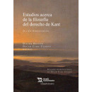 Estudios Acerca de la Filosofia del Derecho de Kant