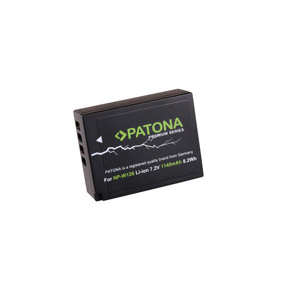 PATONA Premium para Fujifilm Fuji NP-W126