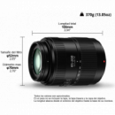 PANASONIC Lumix G Vario Lens, 45-200MM, F4.0-5.6 Ii Micro Four Thirds Mount, Power Optical I.s.