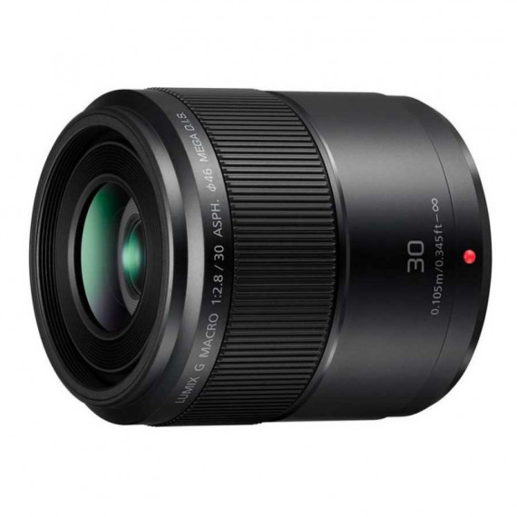 PANASONIC Lumix G Macro Lens, 30MM, F2.8 Asph., Micro Four Thirds, Mega Optical I.s