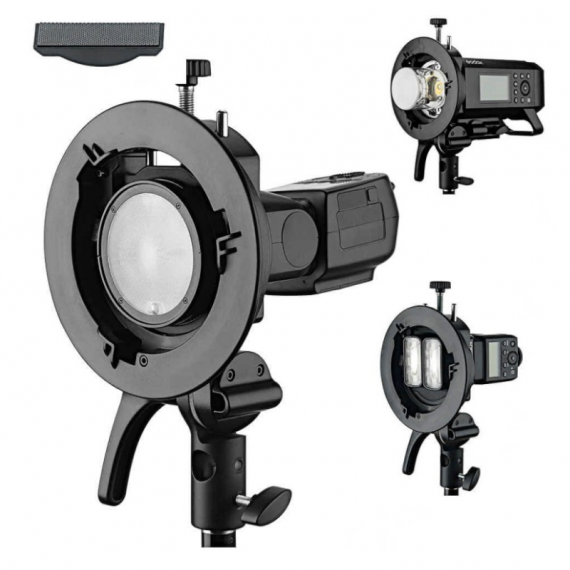 GODOX S-type 2 Bowens Mount Flash Bracket