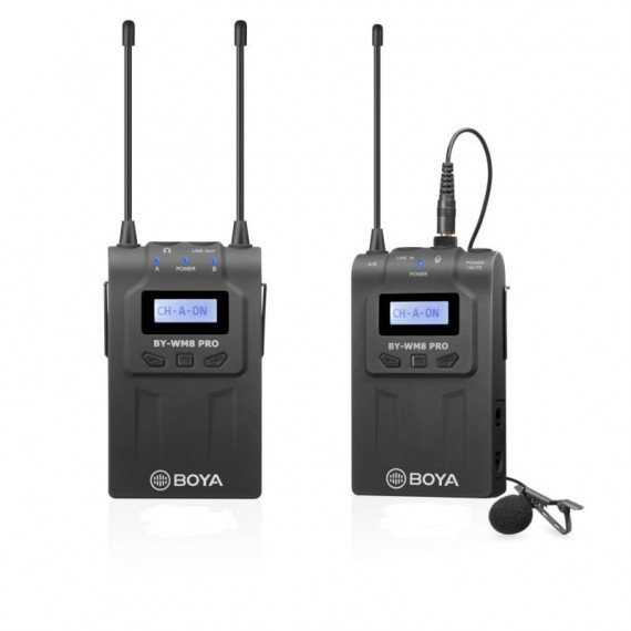 BOYA BY-WM8PRO-K1 Sistema Inalámbrico Lavalier