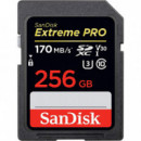 SANDISK Extreme Pro SDSDXXY-256G Tarjeta Sdxc 256GB 170MB/S V30 Uhs-i U3