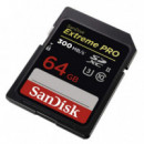 SANDISK Tarjeta Extreme Pro Sdhc 64GB 300MB/S