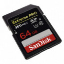 SANDISK Tarjeta Extreme Pro Sdhc 64GB 300MB/S