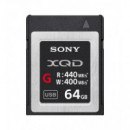 SONY Tarjeta de Memoria Xqd 64GB Serie G 440R/400W