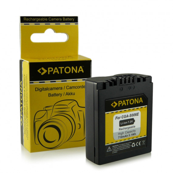 PATONA Bateria CGA-S006E Li Ion