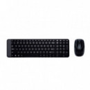 LOGITECH Teclado + Ratón Wireless Desktop MK220