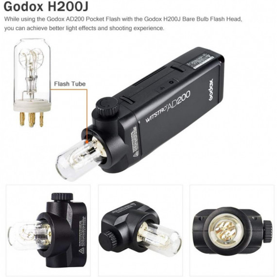GODOX FT-AD200J Lámpara Tipo J