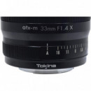 TOKINA At-x M 33MM F1.4 Aps-c Fuji X