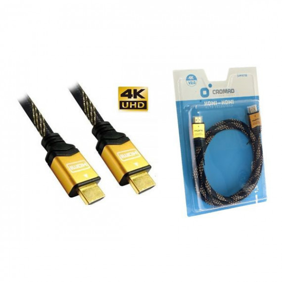 CROMAD CABLE HDMI 1.5 METROS V2.0 4K BLISTER