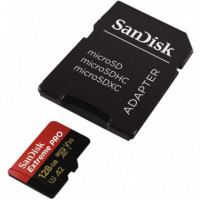 SANDISK Tarj. Ext. Pro Micro Sdxc 128GB 170MB/S + Adap Sd
