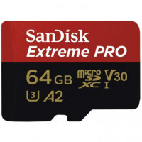 SANDISK Extreme Pro Micro 64GB + Adap A2