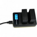 PATONA Cargador Dual Lcd para Sony NP-FZ100