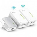 TP-LINK WPA4220T AV600 Wireless Powerline Kit 3 Unds