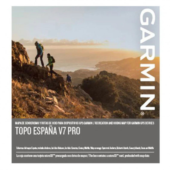 GARMIN Tarjeta Microsd Topo Spain V7 Pro