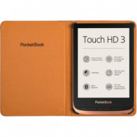 Funda POCKETBOOK 6" Piel Marrón 632-DB